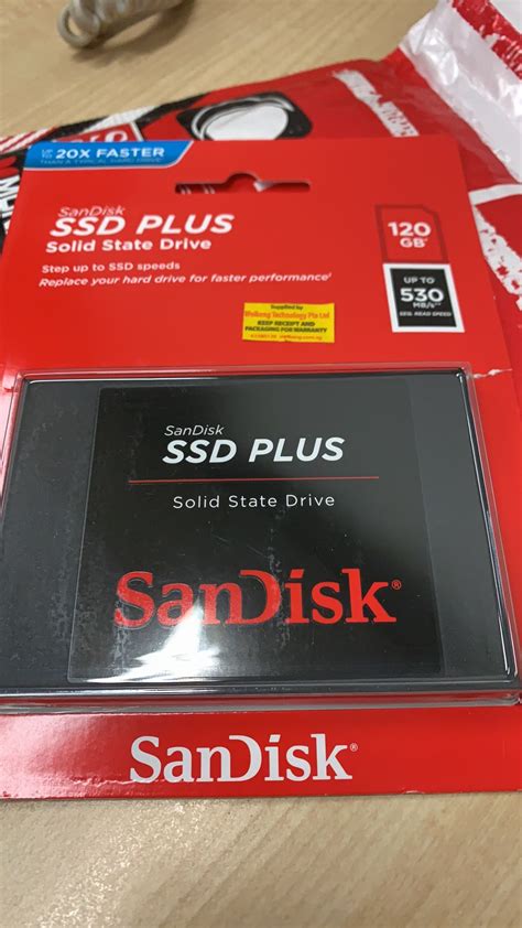 Sandisk Ssd Plus Solid State Drive 120gb 240gb 480gb 1tb Ssda 3pm Sg 12buy Sg 3 Years Sg