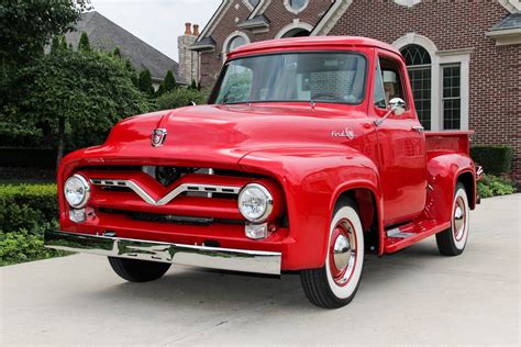 1955 Ford F100 Classic Cars For Sale Michigan Muscle And Old Cars