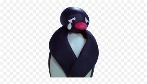 Pingu Png Pingu Reactions Emojicrying Heart Emoji Meme Free