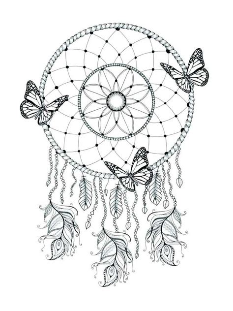 Dreamcatcher Coloring Pages Wonder Day — Coloring Pages For Children