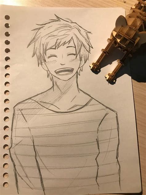 Learn to draw like a master artist with over 42 hours of easy to follow training videos this step by step instruction will have you drawing better than you ever. Anime Boy Drawing at PaintingValley.com | Explore ...