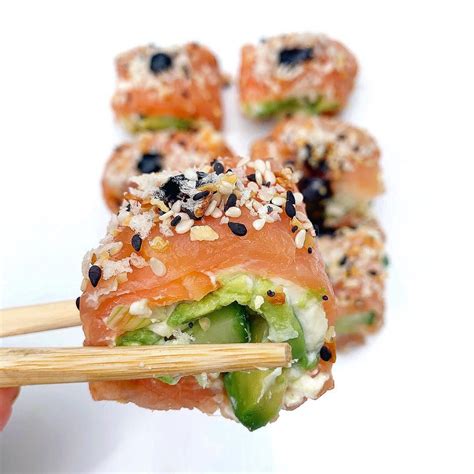 Kate Gormley On Instagram Homemade Smoked Salmon Sushi 🍣 Rolls