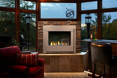 Heat And Glo Twilight Modern Indoor Outdoor Gas Fireplace — Fireplaces