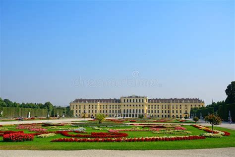 Schonbrunn Palace Vienna Austria Editorial Stock Image Image Of