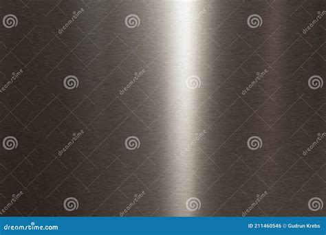 Dark Stainless Steel Metallic Surface Stock Photo Image Of Closeup