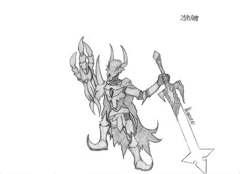 Skeleton Knight By Nickkiller 07 On Deviantart