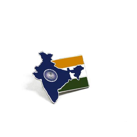 India Map Lapel Pin New Year Enamel Pin Unique Ts Online