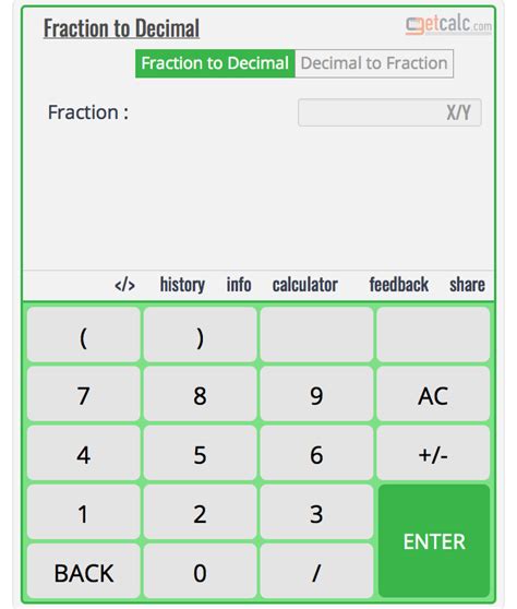 Fraction 5100 To Decimal Number Equivalent