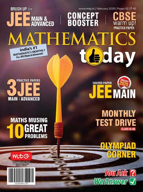 Mathematics Today February 2020 Magazine Get Your Digital Subscription
