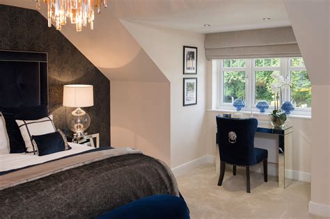 Check spelling or type a new query. Sophisticated master bedroom with navy plush accessories ...