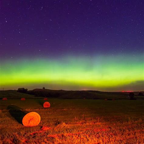 Mike Theiss On Instagram Northern Lights Display In North Dakota On