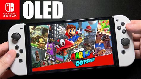 Super Mario Odyssey On Nintendo Switch Oled Gameplay Youtube