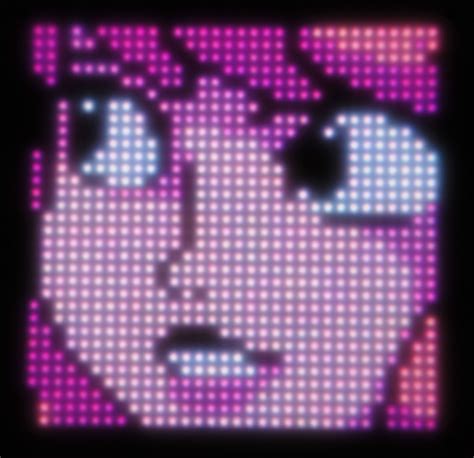 Pixel Art Girl 32x32 Grid