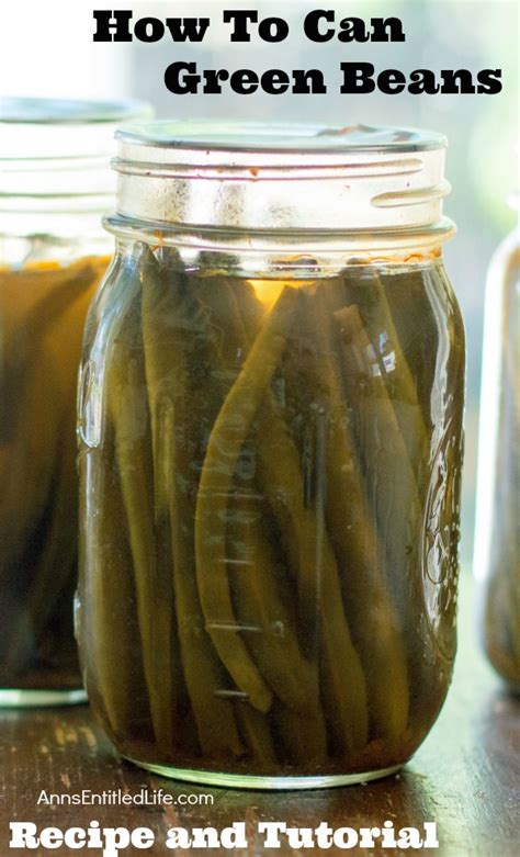 Check out our blog post all about pressure canning green beans today! Canned Green Beans Recipe