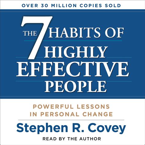 The 7 Habits Of Highly Effective People Audiobook By Stephen R Covey
