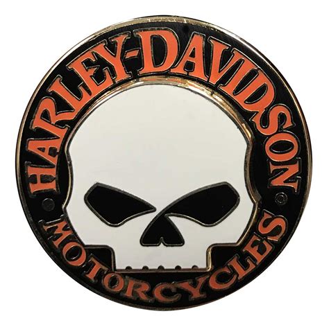 Harley Davidson® Iconic Willie G Skull Logo Pin On Pin 125 X 125