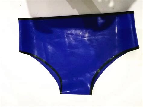 Handmade Women Latex Underwear Sexy Fetish Rubber Panties Lingeries In Panties From Novelty