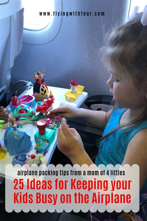 How To Keep Kids Entertained On The Plane Flying With Four