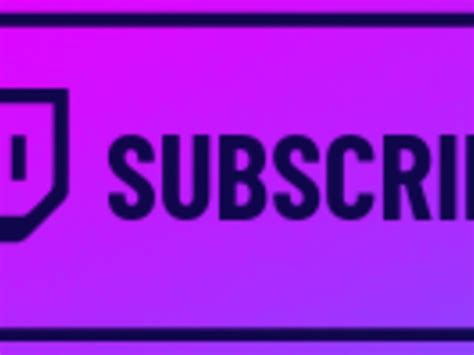Placeit Twitch Panel Banner Creator With A Subscribe Text