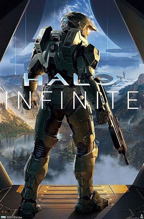 Trends International Poster Halo Infinite Poster Key Art 568 X 864 Cm