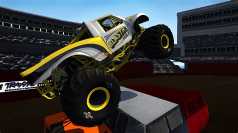Monster Jam New Beamngdrive Monster Truck And Arena Stunts And Jumps
