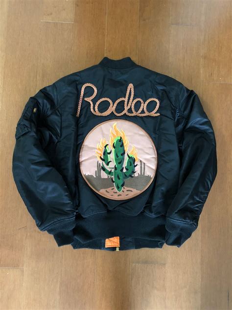 Travis Scott Rodeo Bomber Jacket Black Grailed