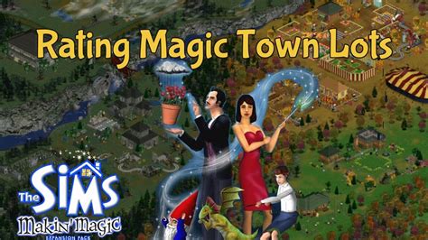Retro Review Rating Magic Town Lots In Sims 1 Makin Magic Youtube