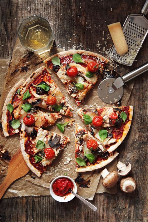 Delicious Pizza Recipes Yummy Food Healthy Recipes Skillet Recipes Healthy Food Vegan Food