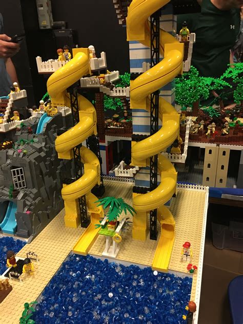 Water Park The Play Well Lego Creative Cool Lego Creations Lego