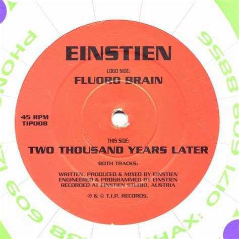 Fluoro Brain Two Thousand Years Later Einstein Vinyl Køb Vinyl