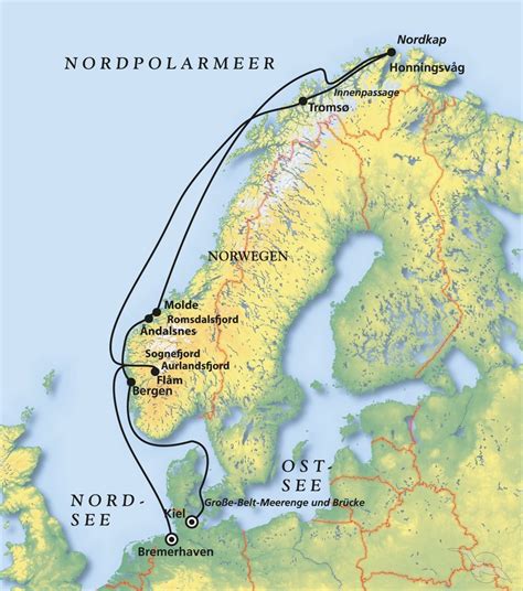 Norwegens Fjorde Und Das Nordkap Kreuzfahrt Mit Artania