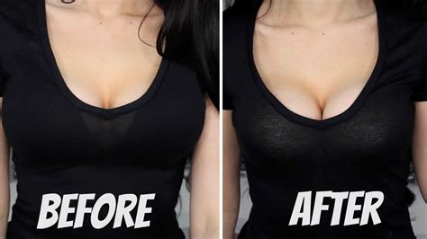 Push Up Bras Before And After