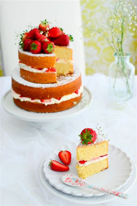 Receta De Naked Cake De Fresas Con Nata Blog Megasilvita