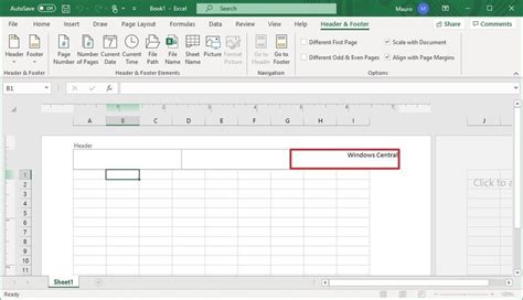 Cómo agregar un encabezado y pie de página en Excel Techchoose