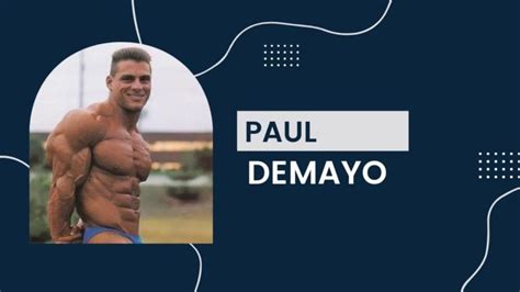Paul Demayo Net Worth Career Birthday Earnings Age Height Bio