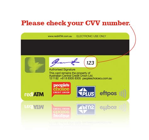Protecting your card's cvv code Platinum Visa Debit Card | People's Choice Credit Union