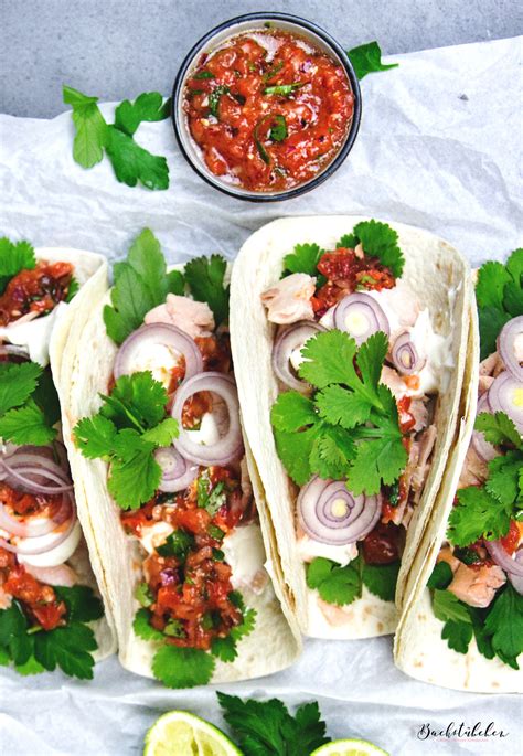 Check spelling or type a new query. Lachs-Tacos mit frischem Koriander, Crème fraîche und ...