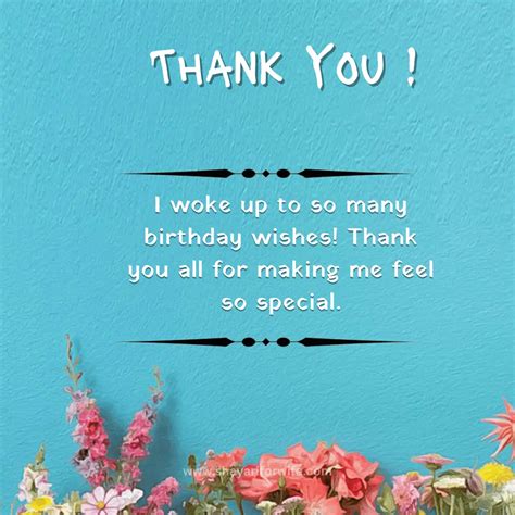 100 Thank You Messages For Birthday Wishes Thank You For The Birthday