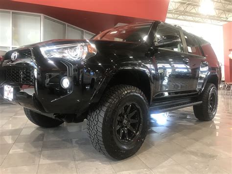 2019 Toyota 4runner With 17” Black Rhino Oceano Wheels Wrapped In