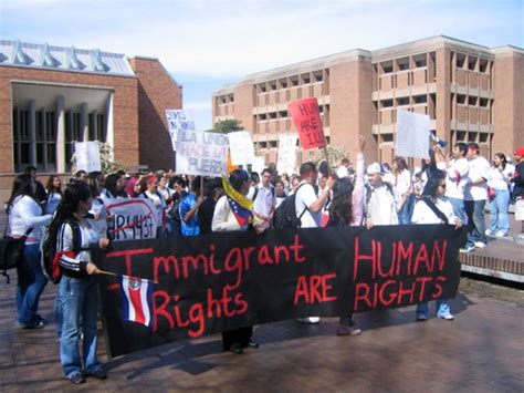 Immigrant Rights Protests In Washington State Spring 2006 Seattle