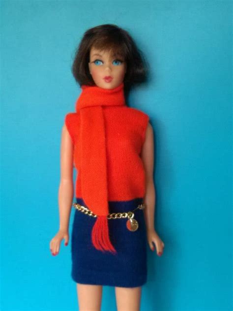 I Love My Mod Barbies Brunette Hair Fair From 1969 1970 Shift Into