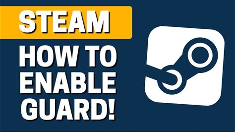 How To Enable Steam Guard In Steam Youtube
