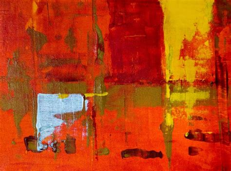 Free Images Red Painting Modern Art Orange Acrylic Paint Yellow