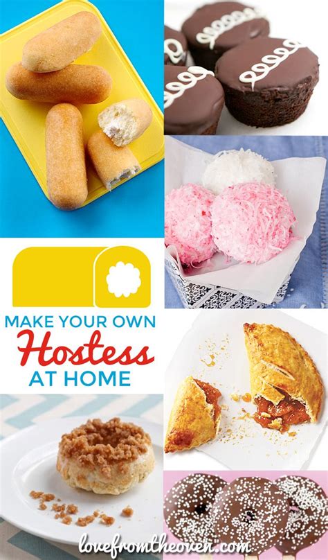This post may contain affiliate links which won't change your price but will share some commission. Hostess Copy Cat Recipes...homemade Twinkies, Hostess ...