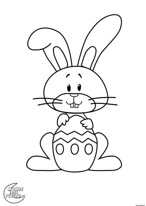 Les lapins sont de petites créatures mignonnes. Coloriage De Lapin Belier | danieguto.net