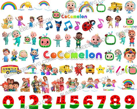 Cocomelon Numbers Png Archives Bumblebee Svg