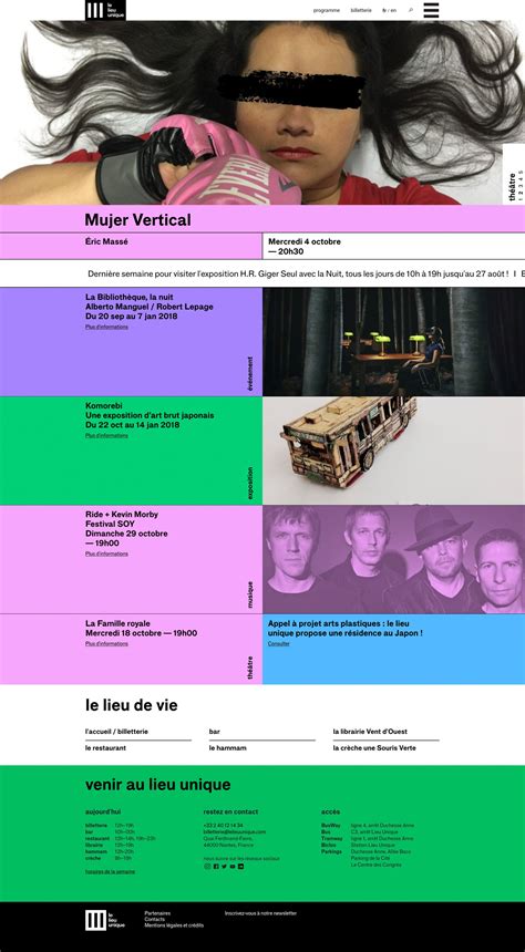 David tanguy created praline design studio. Praline | Web layout design, Interactive design, Well ...