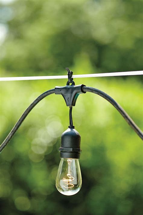 How To Hang String Lights Outdoor Diy