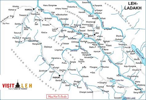 Map Visit Leh