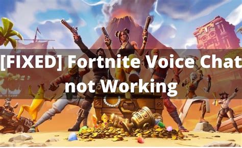 Fixed Fortnite Voice Chat Not Working How To Enable It